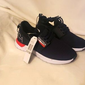 Nautica Kids Lace Up Slip In light weight sneakers